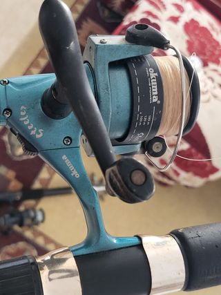 Caña de pescar telescópica