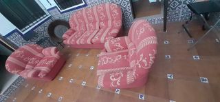 Sofá y sillones estilo clásico