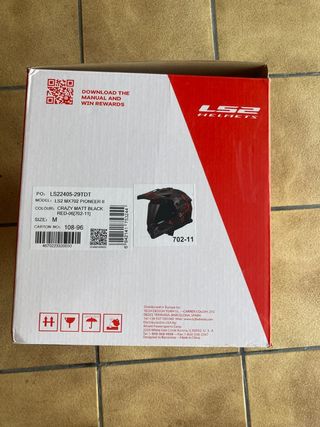 Casco LS2 MX702 Pioneer II Crazy