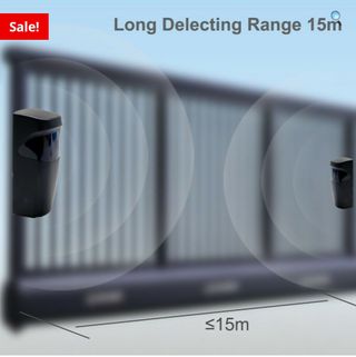 Sensor de fotocélula infrarroja de seguridad para