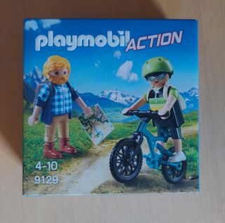 Playmobil Action 9129: Ciclista y Senderista