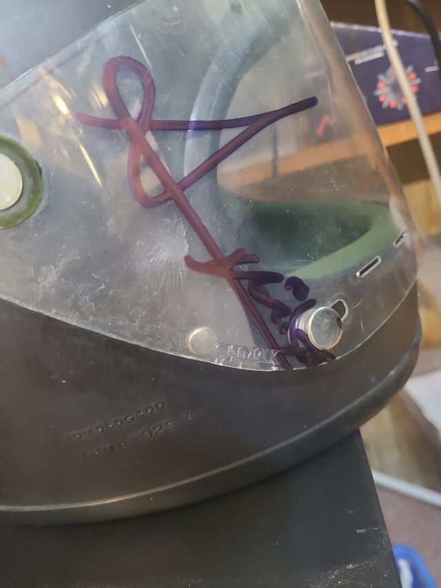 Casco Climax Vintage. Angel Nieto.