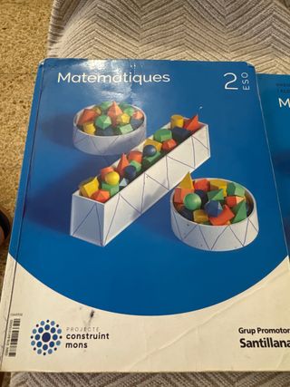 matematicas ,pack 2 construint mons y el cuaderno 
