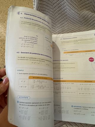 matematicas ,pack 2 construint mons y el cuaderno 