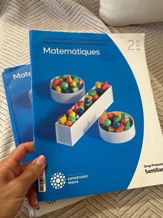 matematicas ,pack 2 construint mons y el cuaderno 