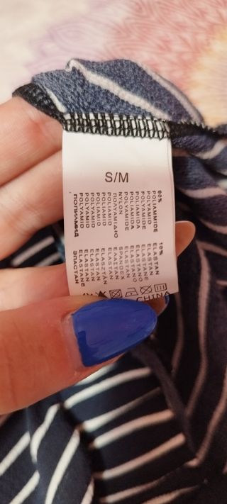 Shorts rayas blanco y negro