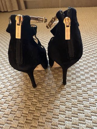 Sandalias negras Jimmy Choo