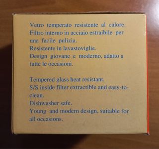 Teiera in vetro 500ml