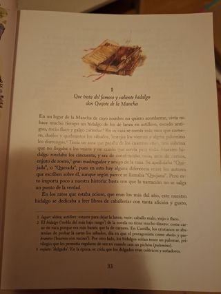 Don Quijote de La Mancha, ESO. Material auxilia...
