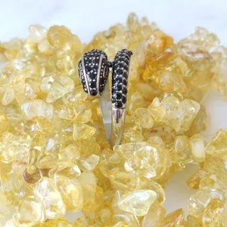 Anillo serpiente acero inoxidable