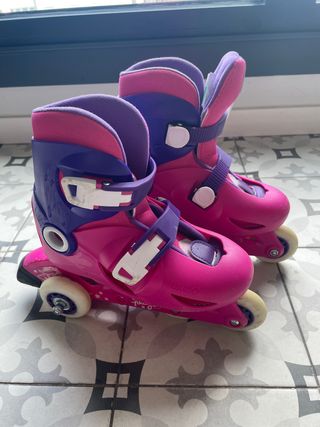 Patines Oxelo niña - Ajustables talla 30-32