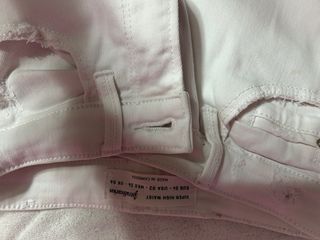 Pitillos blancos rotos tiro alto