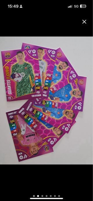 Cromos Adrenalyn XL 24-25