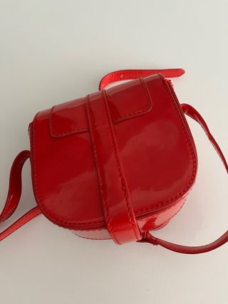 Mini borsa Zara rossa