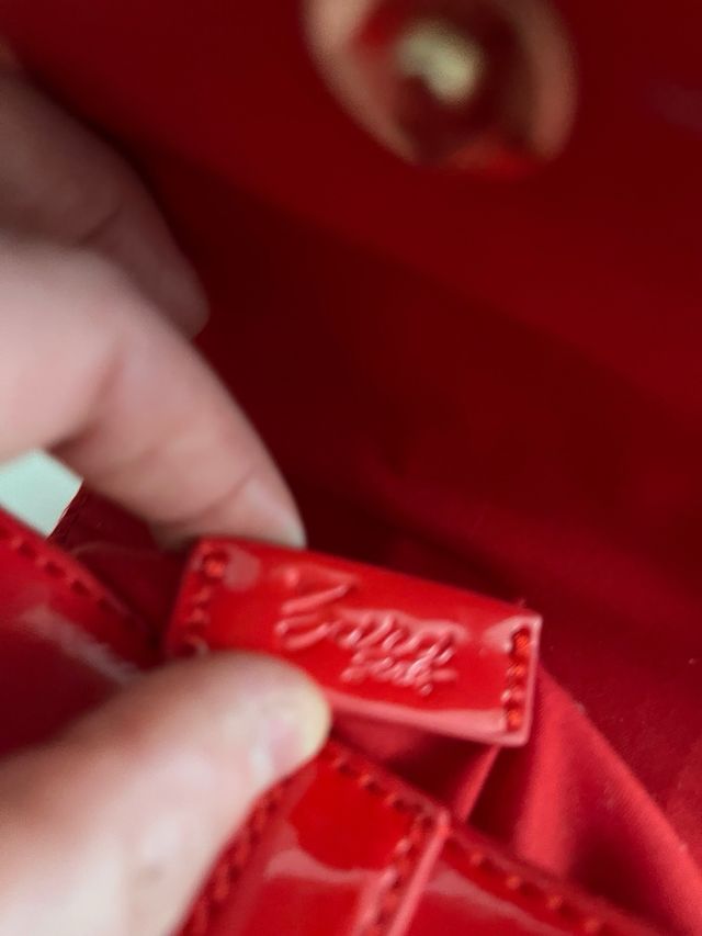 Mini borsa Zara rossa