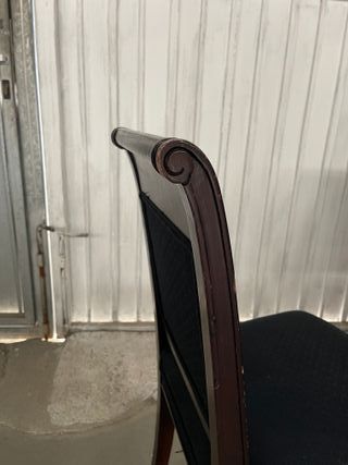 silla madera estilo clásico