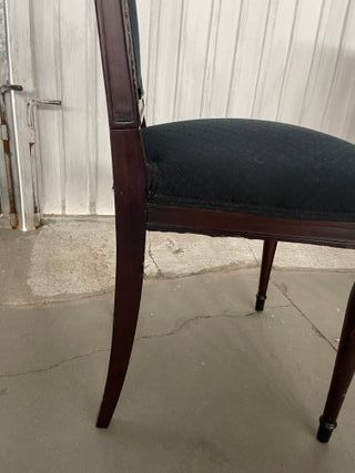 silla madera estilo clásico