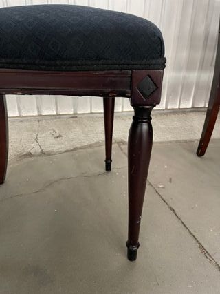 silla madera estilo clásico