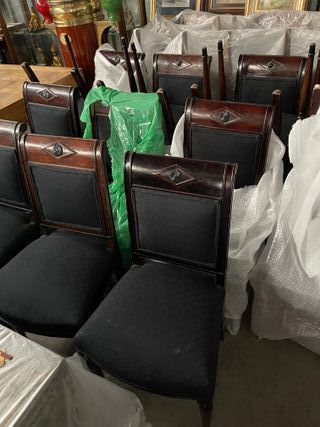 silla madera estilo clásico