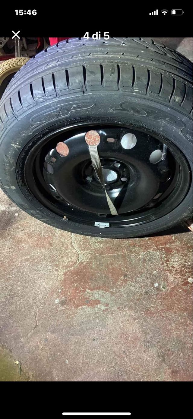 Ruota scorta nuova 185/65R15