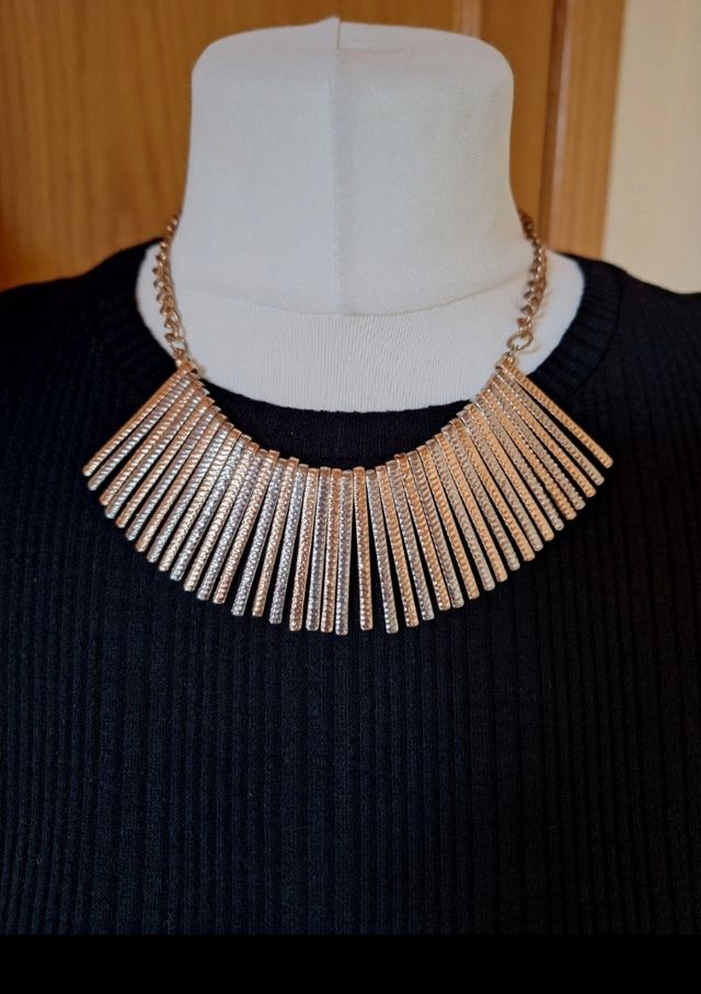 Collar Parfois dorado y plateado