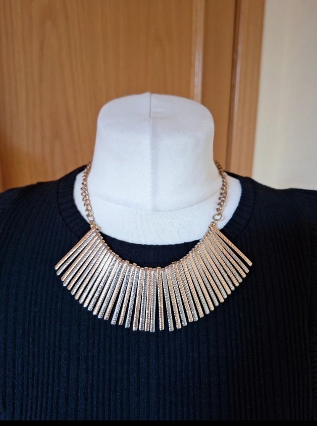 Collar Parfois dorado y plateado