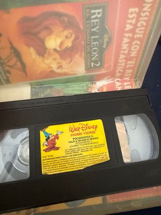 VHS Pocahontas 2: Viaje a un Nuevo Mundo