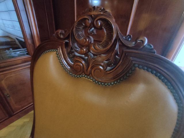 Sillón vintage de cuero