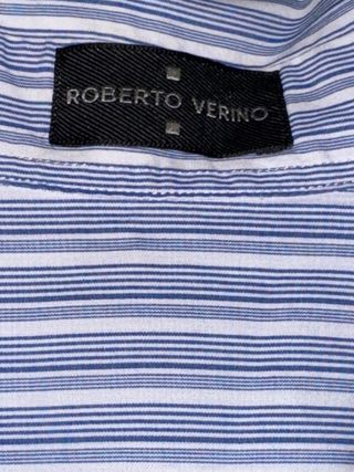 Camisa Roberto Verino azul rayas