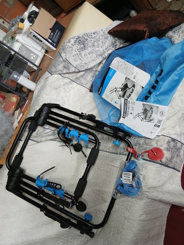 Portabicicletas portón trasero 3 bicicletas