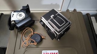 Hasselblad 503CW + Motor + remote+ A12