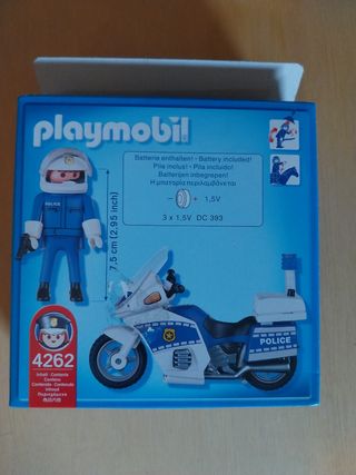 Playmobil 4262 Moto Policía