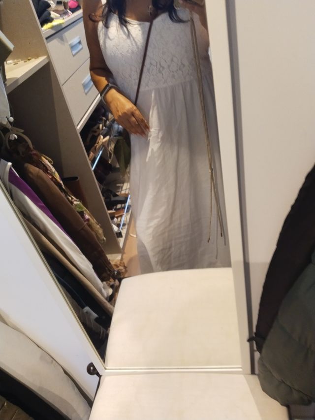 Vestido blanco Esmara