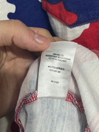 Camiseta Supreme camuflaje talla L