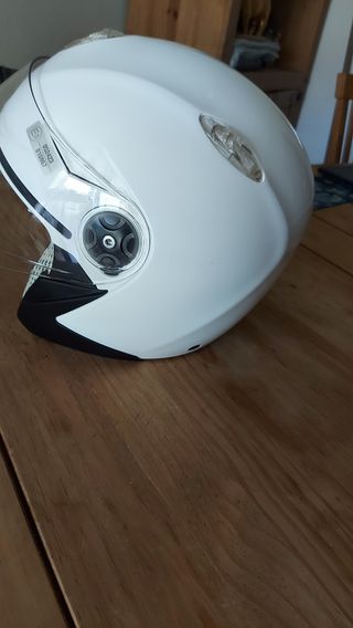 Casco abierto Airoh para niño. Blanco, XS