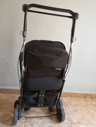 Carro compra Playcare con asiento y bolsa.