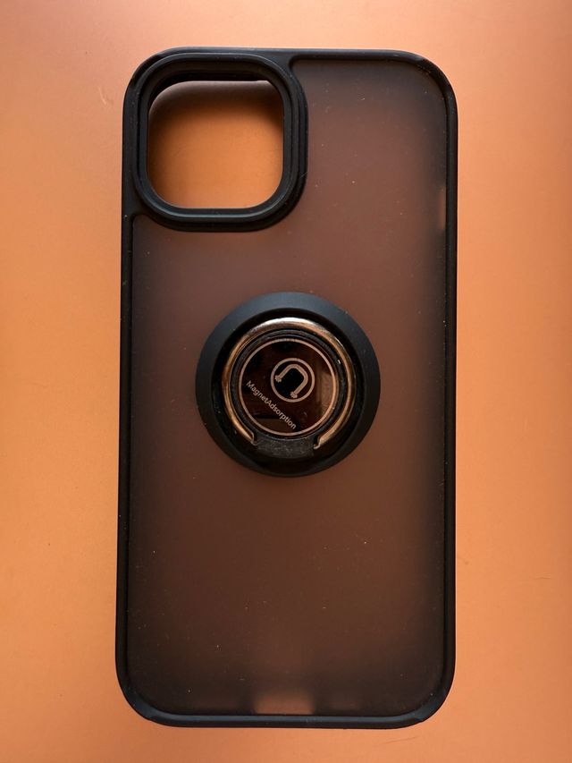 Carcasa iPhone 15 con anillo