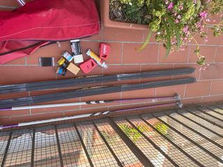 Botas y Esquís de fondo usados