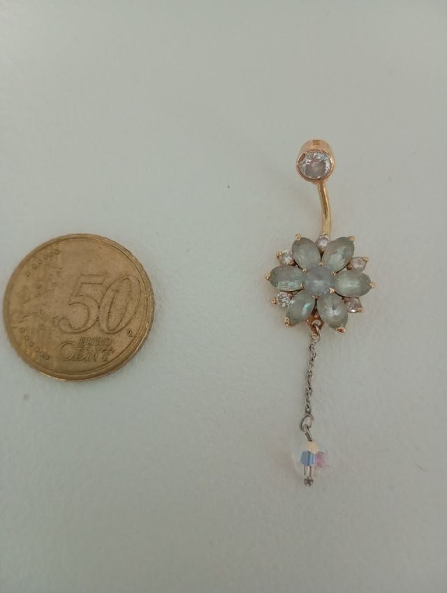 Piercing ombligo | Joyería floral