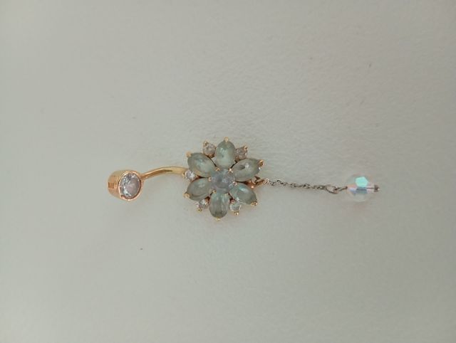 Piercing ombligo | Joyería floral