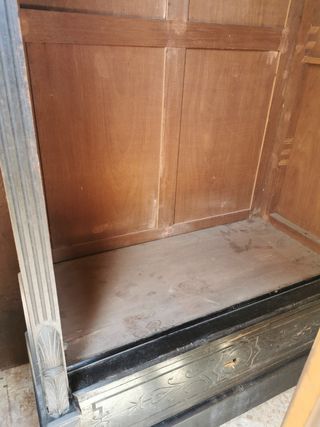 Armario antiguo madera siglo XIX