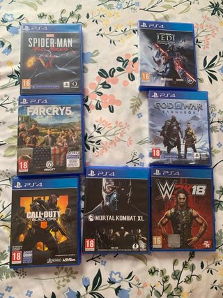 PS4 (PlayStation 4) 1TB + 2 mandos + juegos