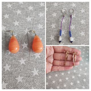 Pendientes bisutería