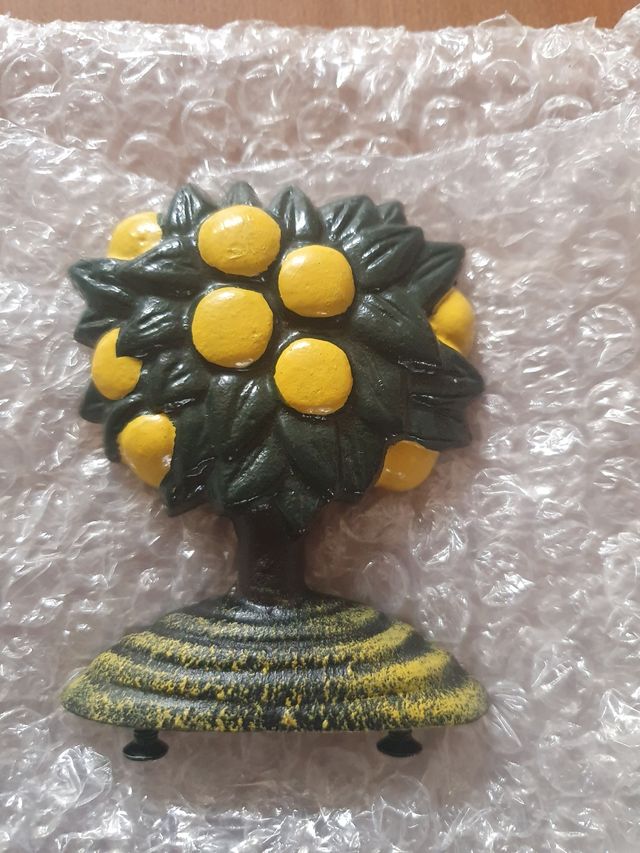 Jabonera vintage metal