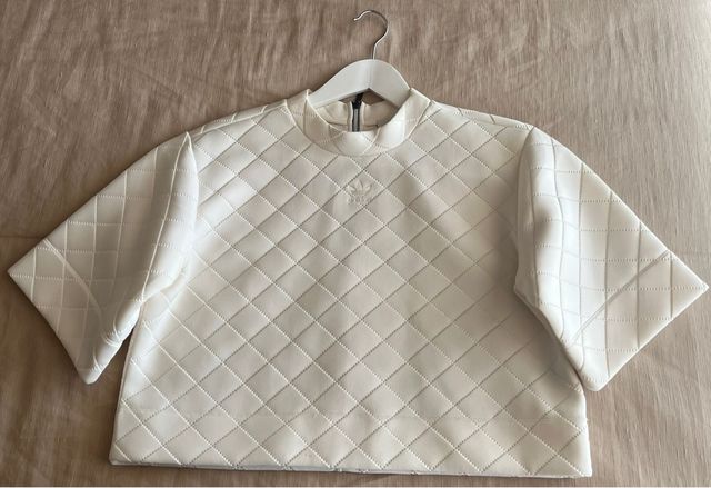 Top Adidas Neopreno Blanco