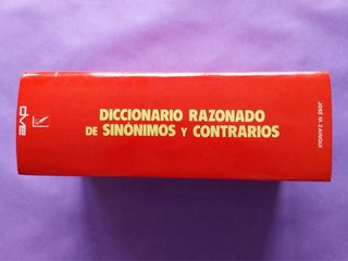 Diccionario Razonado de Sinonimos y Contrarios