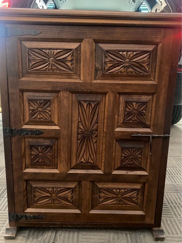 Máquina coser antigua + mueble (1969)