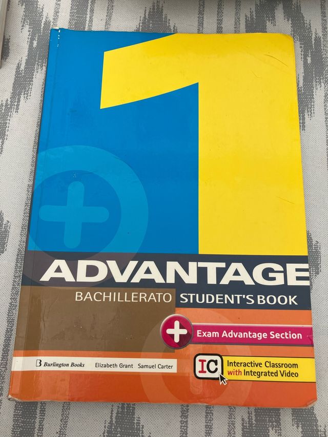 ADVANTAGE FOR BACHILLERATO 1. ST'S BOOK