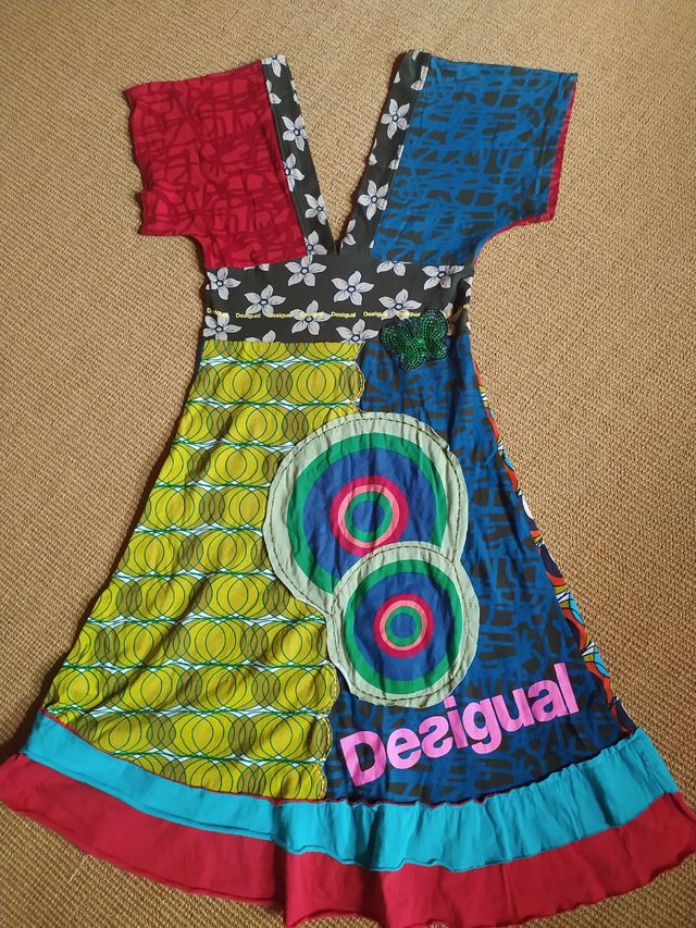 Vestido Desigual XS multicolor