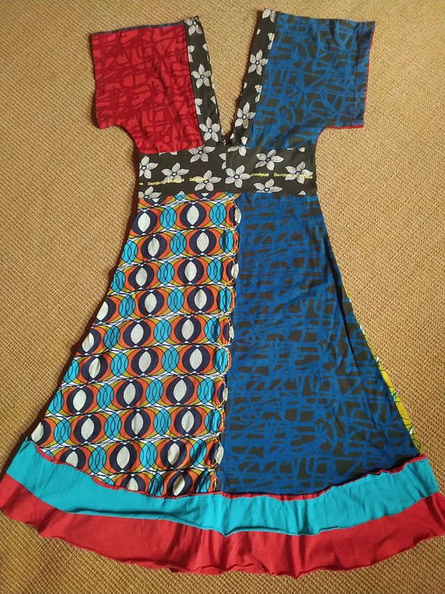 Vestido Desigual XS multicolor